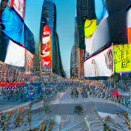 generated: Times Square during the day #4